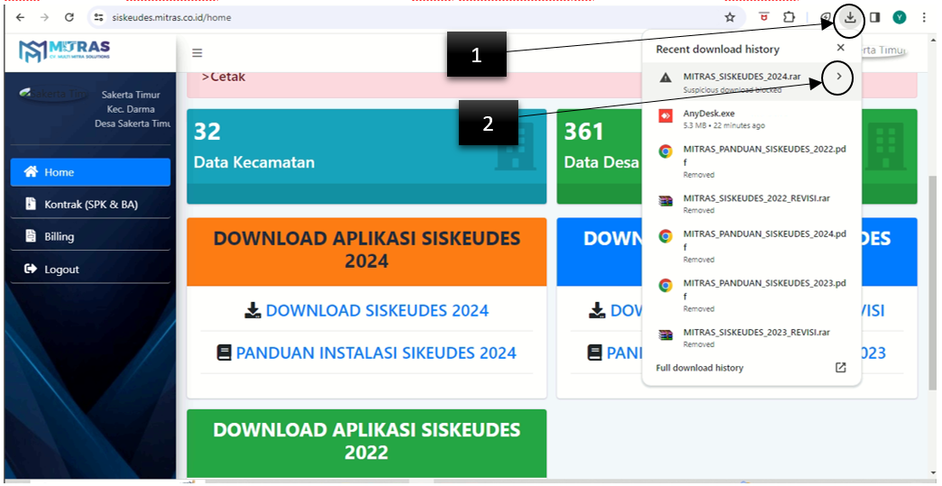 You are currently viewing Mengatasi Siskeudes 2024 tidak bisa di download karena Suspicius File